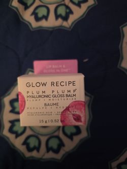 Glow plum plump lip balm n gloss