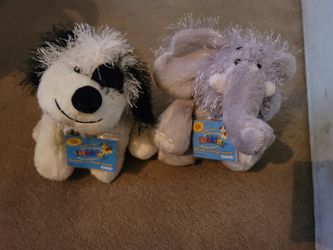 Webkinz - B & W Cheeky Dog And Elephant