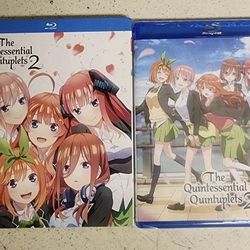 brand new sealed blu ray quintessential quintuplets season 2 bluray 