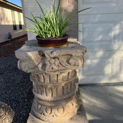 Concrete Planters And Garden Decor