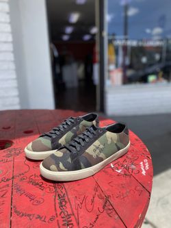 Saint Laurent SL06 Court Canvas Signature Sneaker