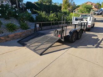 tandem axel (6000 pounds) Utility Trailer 12'x6'