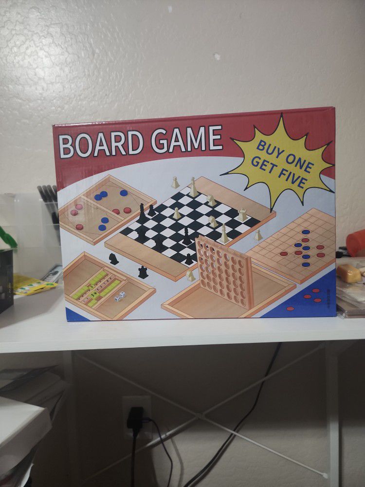 Board Game 5 In 1