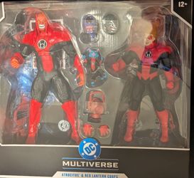 McFarlane DC Multiverse Red Lantern Corps Atrocitus & Red Lanterns 2-Pack