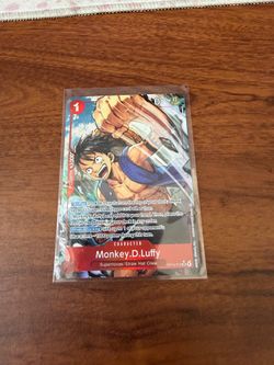 Monkey d luffy one piece OP14-013