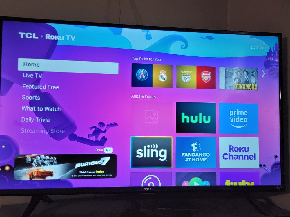 42" TCL TELEVISION 