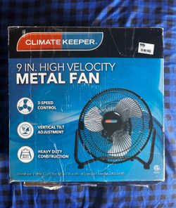 9in high velocity fan