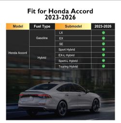 Floor Mats & Trunk Mat for 2023-2026 Honda (Gasoline & Hybrid)