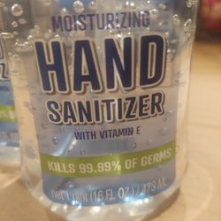 Hand Sanitazer Caja De 24 Botellas Grandes De 16oz Por $5 Desinfectante De Manos