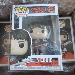 Eddie Stranger Things Pop