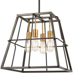 40% OFF RETAIL - BRAND NEW  Minka-Lavery 4763-416 Keeley Calle   18” 4-Light Pendant