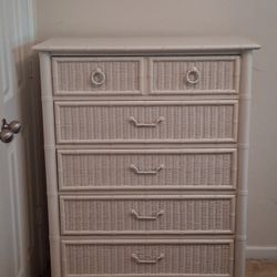 Authentic Dixie Wicker And Bamboo Chest