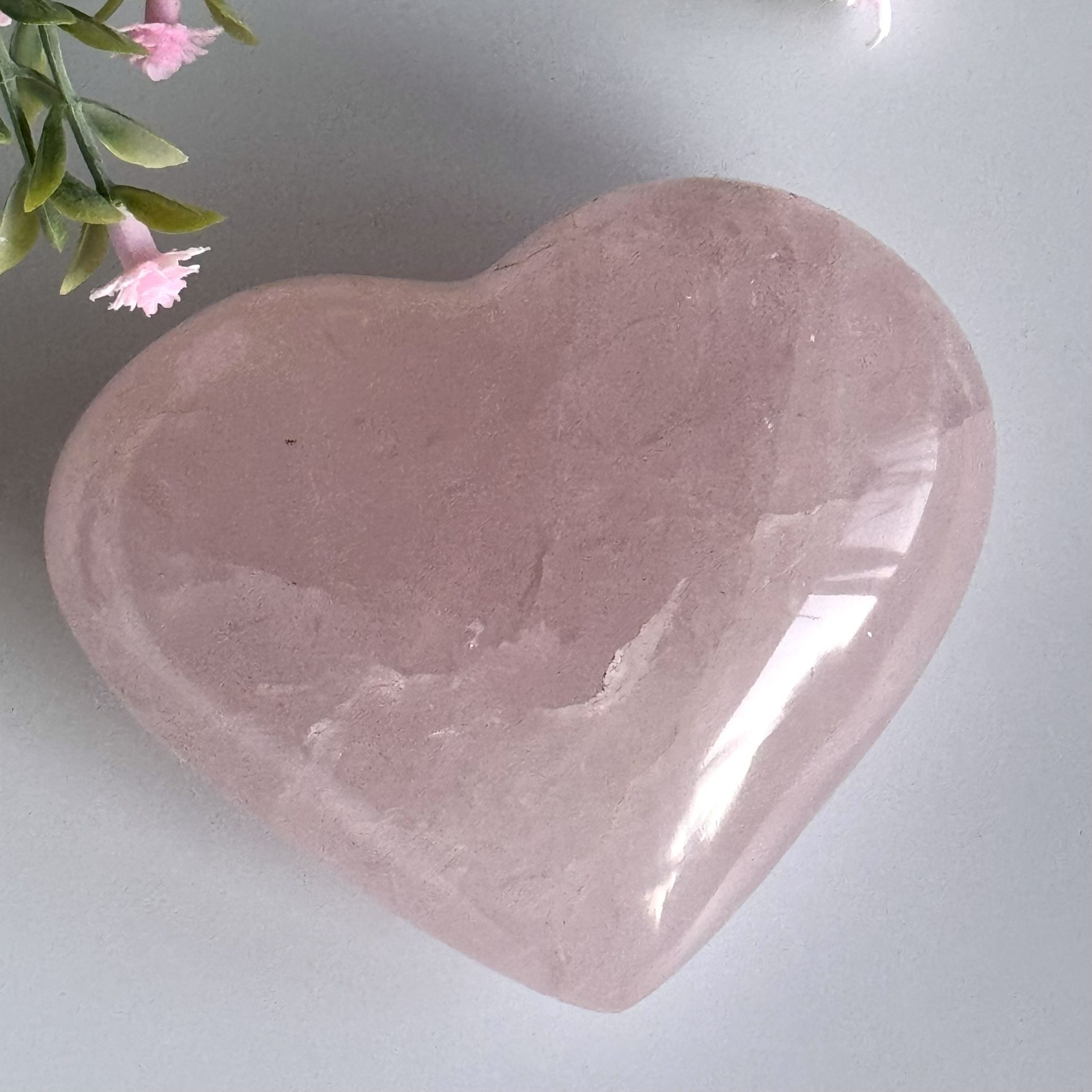 Rose Quartz Heart π