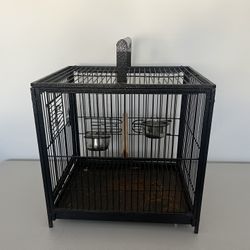 Two Bird Cages
