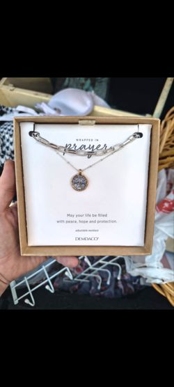 Demdaco Wrapped in Prayer Adjustable Necklace