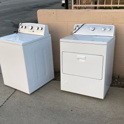 Kenmore washer and dryer with agitator