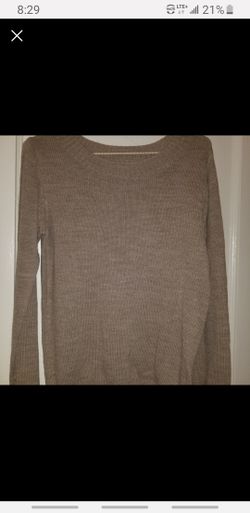 Beige sweater from Italy Size L