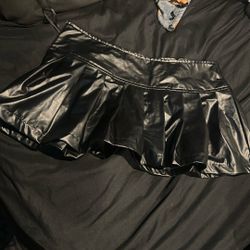 Leather Skirt