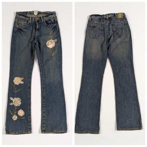 Vintage Zana Di Size 9 Boot Flare Jeans 90s y2k