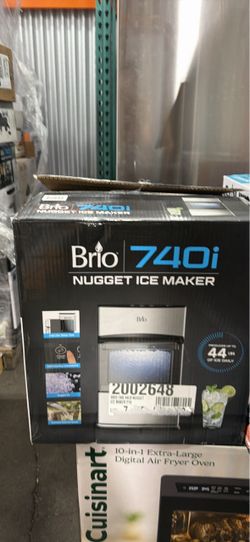 Brand New Brio 740i Countertop Nugget Ice Maker – Stainless Steel