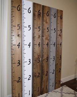 Handmade Growth Chart