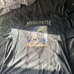 Vintage Megadeth Shirt Xxl