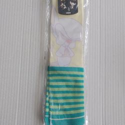 Pinky and the Brain Striped Sublimated Crew Socks 1 Pair Sock Size 9-11 - New