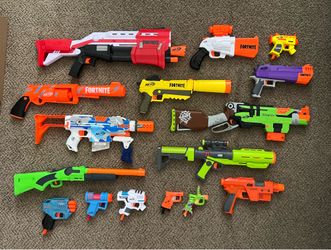 Nerf Blaster and Accessories