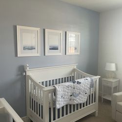 Pottery Barn Larkin Crib & toddler Bed kit