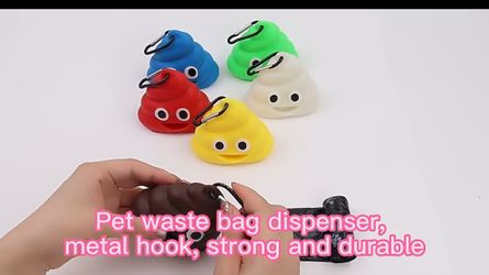 Pest Waste Emoji Bag Dispenser 