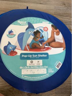 Pop Up Sun Shelter UPF 50+ Shark