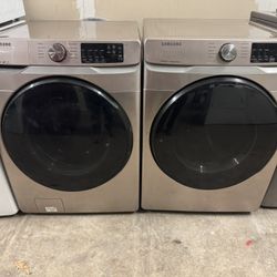 Samsung Washer And Electric Dryer 