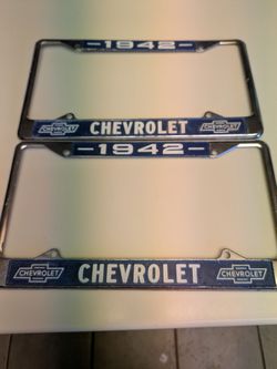 License plate frames
