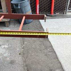 Steel Ladder Wall Mounted 