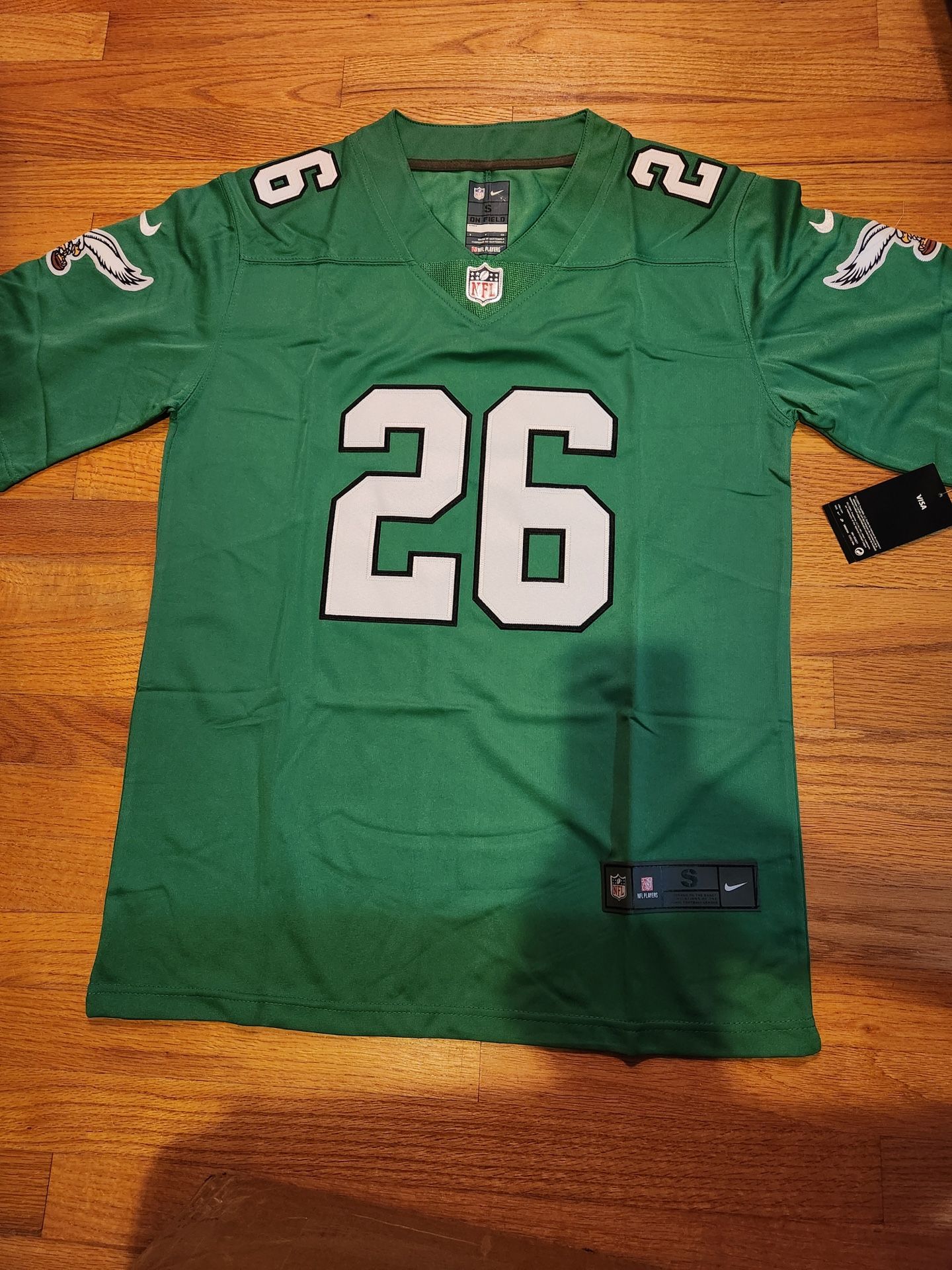 NFL playoff Philadelphia Eagles #26 Saquon Barkley