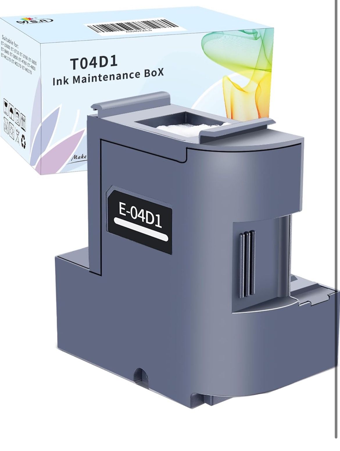 T04D1 T04D100/EWMB2 Ink Maintenance Box for ET-15000 ET-3 WF2860 ET-4 4850 XP5100 ET-3 3830 ST-4000 C4100 ET-5170 
