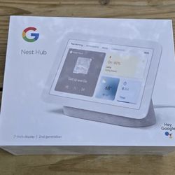 Google Nest Hub 2nd Gen