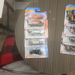 Hot Wheels Licensed Cars Lot – New on Card (4)
Price:
$25 OBO
