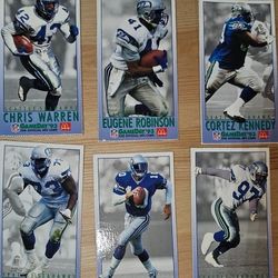 Seahawks Card McDonald's 