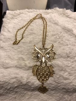 Necklace, owl