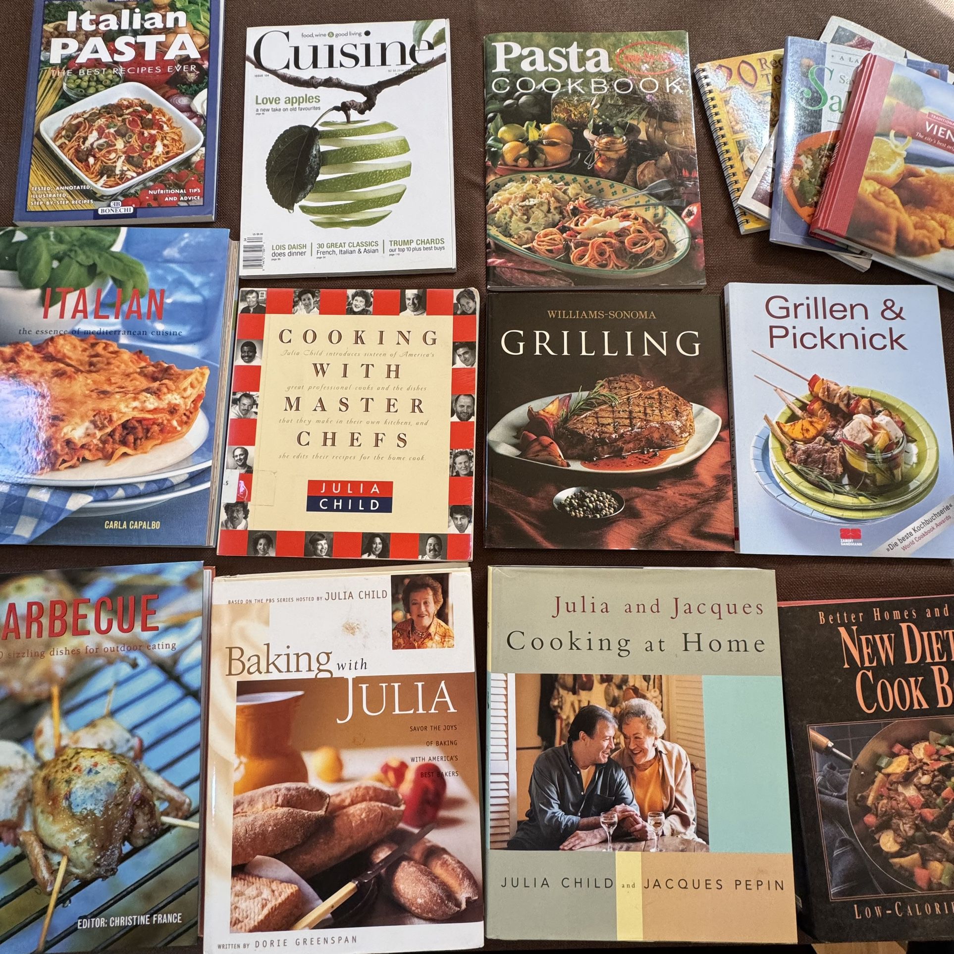 Cookbooks, 10 + Collections of cookbooks