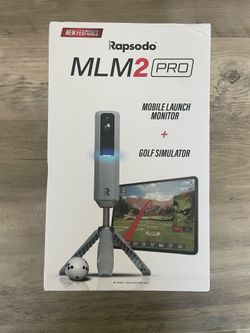 Rapsodo MLM2 PRO Golf Launch Monitor with all new software upgrades! Accepting Offers.