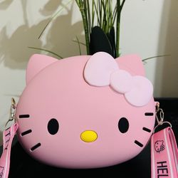 Pink Hello Kitty Crossbody Bag