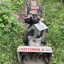Craftsman 4/20 Snowblower