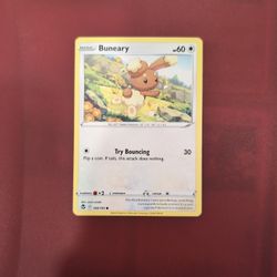 Buneary Silver Tempest Pokemon Card