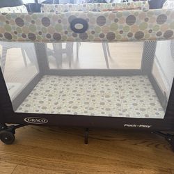👶 Graco Pack ’n Play + Infant Mattress – Excellent Condition