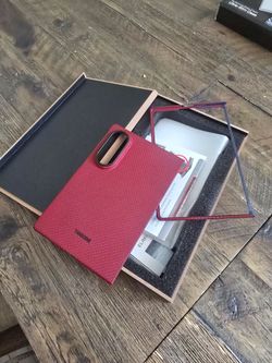 Thinborne Samsung Galaxy Z Fold 8 case new stickers still on.