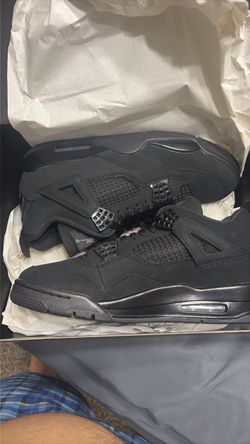 Black cats retro 4s 10.5
