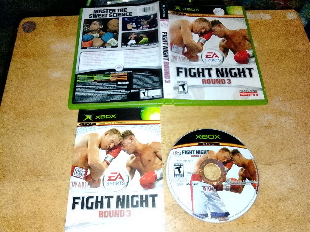 Xbox Game EA Sports Fight Night Round 3