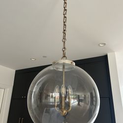 Anthony Recycled Glass Globe Pendant